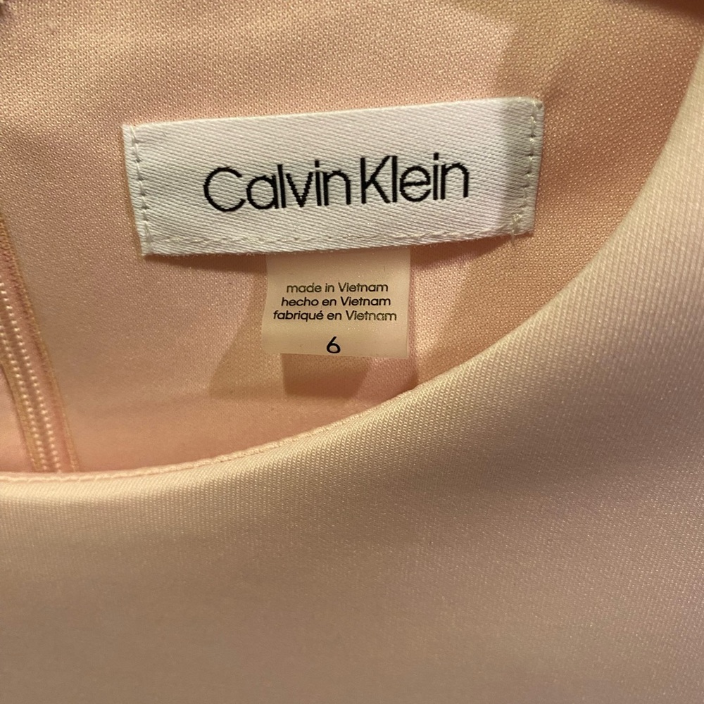NWT Calvin Klein Color-block Dress - Picture 5 of 6